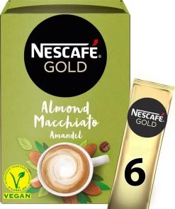 Nescafé Gold Almond Macchiato Oploskoffie - 6 Doosjes à 6 Zakjes -Koffie Series Winkel 1005x1200 1