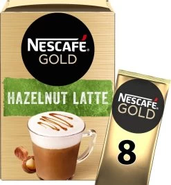 Nescafé Gold Hazelnoot Latte Oploskoffie - 6 Doosjes à 8 Zakjes -Koffie Series Winkel 1111x1200 3