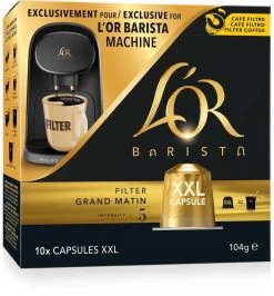 L'OR BARISTA XXL Filter Grand Matin (5) - 5 X 10 Koffiecups -Koffie Series Winkel 1115x1200