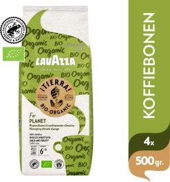 Lavazza Tierra For Planet Biologische Koffiebonen - 500 Gram X4 -Koffie Series Winkel 1120x1200