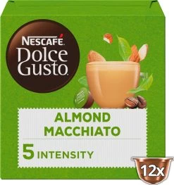 Nescafé Dolce Gusto Almond Macchiato Capsules - Vegan Koffie - 36 Koffiecups 20 Nescafé Dolce Gusto Almond Macchiato Capsules - Vegan Koffie - 36 Koffiecups -Koffie Series Winkel 1126x1200