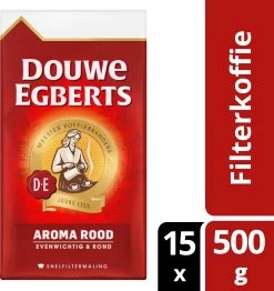 Douwe Egberts Aroma Rood Filterkoffie - 15 X 500 Gram -Koffie Series Winkel 1132x1200 17