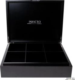 Invicto Products Theedoos 6 Vaks - Ruimte Voor 120 Theezakjes - Bamboe - Anti Slip En Anti Kras - Zwart 20 Invicto Products Theedoos 6 Vaks - Ruimte Voor 120 Theezakjes - Bamboe - Anti Slip En Anti Kras - Zwart -Koffie Series Winkel 1136x1200 1