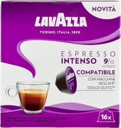 Lavazza Espresso Intenso Capsules - Geschikt Voor Dolce Gusto Apparaat - 16 Stuks X3 -Koffie Series Winkel 1136x1200