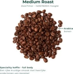 Soolong Sense Oost Timor Nr1000 Koffiebonen Smooth Lacau - Speciality Koffie Arabica Medium Roast Met Rijke Kruidige Smaak Met Heerlijke Ondertonen Van Karamel - Zak 250gram -Koffie Series Winkel 1174x1200