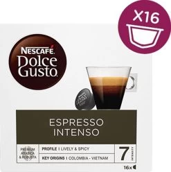 Nescafé Dolce Gusto Espresso Intenso Cups - 3 X 16 Stuks -Koffie Series Winkel 1197x1200 1
