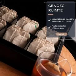 Invicto Products Theedoos 6 Vaks - Ruimte Voor 120 Theezakjes - Bamboe - Anti Slip En Anti Kras - Zwart 15 Invicto Products Theedoos 6 Vaks - Ruimte Voor 120 Theezakjes - Bamboe - Anti Slip En Anti Kras - Zwart -Koffie Series Winkel 1198x1200 19