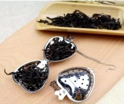 Merkloos RVS Thee Ei Hartje | Theefilter Mannetje | Losse Theezeef | Kruidenhart | Zeef | Tang | Infuser | Thee Ei | RVS | 1 Stuks -Koffie Series Winkel 1200x1010 2