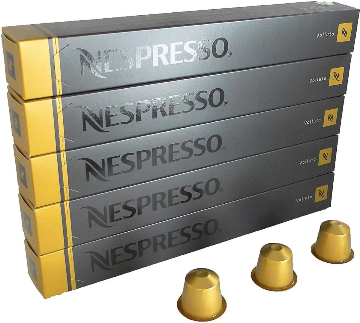 Nespresso Cups - Volluto - 5 X 10 Cups - Koffie Cups 3 Nespresso Cups - Volluto - 5 X 10 Cups - Koffie Cups