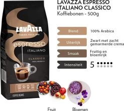 Lavazza Espresso Italiano Classico Koffiebonen - 500 Gram X6 -Koffie Series Winkel 1200x1082