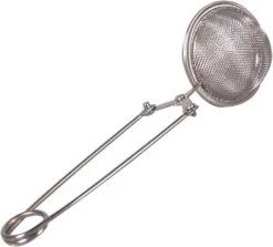 Merkloos 1 Stuk - Theezeef - RVS - Thee-ei - Kruidenbol - RVS - Theezeefje Voor Losse Thee - Thee Bal - Lengte 16cm - Diameter 4.5cm - Thee Zeef -Koffie Series Winkel 1200x1084