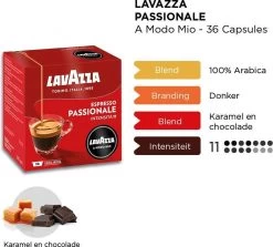 Lavazza A Modo Mio Passionale 36 Stuks -Koffie Series Winkel 1200x1085