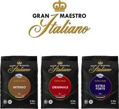 Gran Maestro Italiano – Extra Forte - Koffiepads - Senseo Compatibel Pads – Krachtig En Karakteristiek - 6 X 36 Pads -Koffie Series Winkel 1200x1094 2