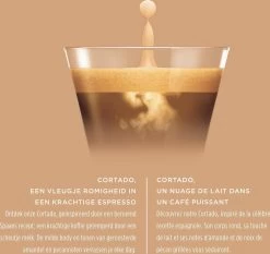 Nescafé Dolce Gusto Cortado Espresso Macchiato Capsules - 90 Koffiecups -Koffie Series Winkel 1200x1130