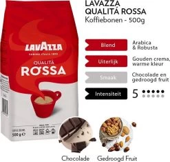 Lavazza Qualita Rossa Koffiebonen - 500 Gram X6 -Koffie Series Winkel 1200x1144