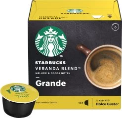 Starbucks By Dolce Gusto Capsules Veranda Grande Blonde Roast - 36 Koffiecups -Koffie Series Winkel 1200x1159