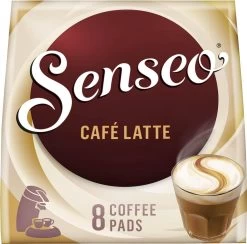 Senseo Café Latte Koffiepads - 2/9 Intensiteit - 4 X 8 Pads -Koffie Series Winkel 1200x1184 5
