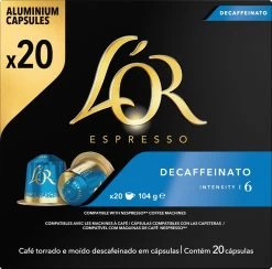 L'OR Espresso Decaffeinato (6) - 10 X 20 Koffiecups -Koffie Series Winkel 1200x1187 7