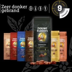 Douwe Egberts Espresso Koffiebonen - 4 X 1000 Gram - Extra Grote Verpakking -Koffie Series Winkel 1200x1191 2