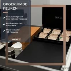 Invicto Products Theedoos 6 Vaks - Ruimte Voor 120 Theezakjes - Bamboe - Anti Slip En Anti Kras - Zwart 21 Invicto Products Theedoos 6 Vaks - Ruimte Voor 120 Theezakjes - Bamboe - Anti Slip En Anti Kras - Zwart -Koffie Series Winkel 1200x1192 2