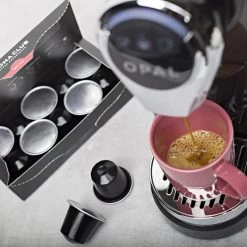 Aroma Club - Nespresso Compatible Capsules (120 St.) - No. 3 Strong George - Intensiteit 5/5 - Espresso - 100% Aluminium Koffiecups -Koffie Series Winkel 1200x1200 15