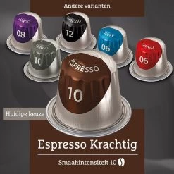 Douwe Egberts Espresso Krachtig (10) - 5 X 40 Koffiecups -Koffie Series Winkel 1200x1200 27