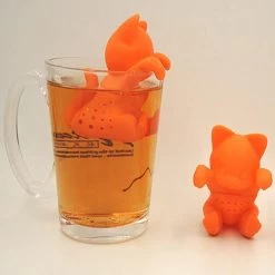 Theefilter Poes / Kat Oranje - Voor Losse Thee