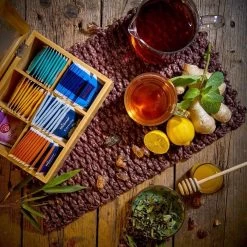 Bambuswald© Houten Theedoos Met 6 Vakken Gemaakt Van 100% Duurzame Bamboe -Koffie Series Winkel 1200x1200 383