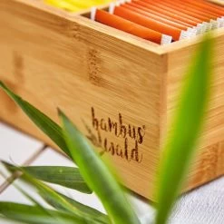 Bambuswald© Houten Theedoos Met 6 Vakken Gemaakt Van 100% Duurzame Bamboe -Koffie Series Winkel 1200x1200 387