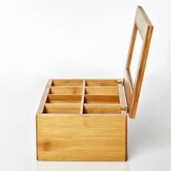 Lumaland Cuisine - Theedoos Van Bamboe - Theebox Met 8 Vakken - Duurzam Decoratief Materiaal - Ca. 28 X 16 X 9 Cm 13 Lumaland Cuisine - Theedoos Van Bamboe - Theebox Met 8 Vakken - Duurzam Decoratief Materiaal - Ca. 28 X 16 X 9 Cm -Koffie Series Winkel 1200x1200 395