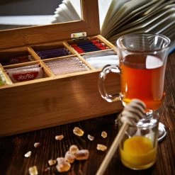 Lumaland Cuisine - Theedoos Van Bamboe - Theebox Met 8 Vakken - Duurzam Decoratief Materiaal - Ca. 28 X 16 X 9 Cm 16 Lumaland Cuisine - Theedoos Van Bamboe - Theebox Met 8 Vakken - Duurzam Decoratief Materiaal - Ca. 28 X 16 X 9 Cm -Koffie Series Winkel 1200x1200 398