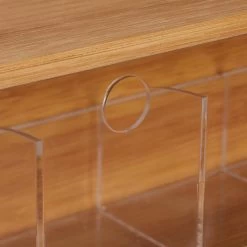 Relaxdays Theedoos 5 Vaks - Theekist - Theezakjeshouder - Bamboe - Voor Ca. 10 Theezakjes -Koffie Series Winkel 1200x1200 449