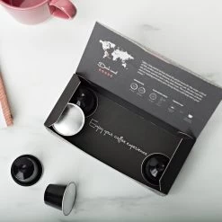 Aroma Club - Proefpakket Nespresso Compatible Capsules (100 St.) - 5 Smaken - Espresso & Lungo - 100% Aluminium Koffiecups -Koffie Series Winkel 1200x1200 51