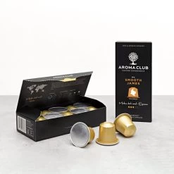 Aroma Club - Proefpakket Nespresso Compatible Capsules (100 St.) - 5 Smaken - Espresso & Lungo - 100% Aluminium Koffiecups -Koffie Series Winkel 1200x1200 54