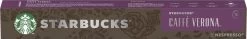 Starbucks By Nespresso Caffe Verona Dark Roast Capsules - 120 Koffiecups -Koffie Series Winkel 1200x191