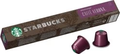 Starbucks By Nespresso Caffe Verona Dark Roast Capsules - 120 Koffiecups -Koffie Series Winkel 1200x540