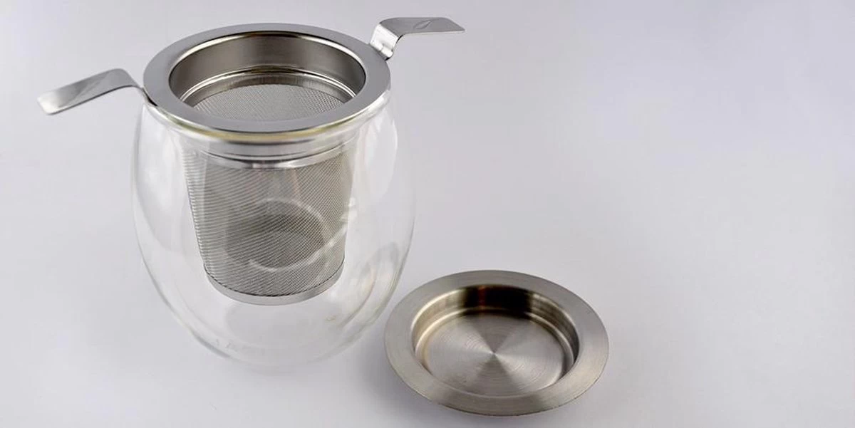 Theezeef RVS 2 Handles 4 Theezeef RVS 2 Handles - Afbeelding 2