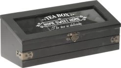 Excellent Houseware Houten Theedoos/theekist Met 3 Vakken - 24 X 9 X 9 Cm - Antraciet - Theedozen 10 Excellent Houseware Houten Theedoos/theekist Met 3 Vakken - 24 X 9 X 9 Cm - Antraciet - Theedozen -Koffie Series Winkel 1200x679 1