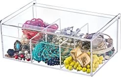 Box Up Theedoos - 6 Vakken - Ruimte Voor 60 Theezakjes - BPA Vrij - Transparant -Koffie Series Winkel 1200x773