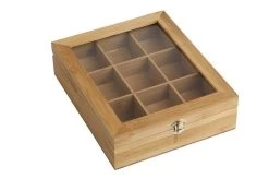 Bredemeijer - Theedoos 9-vaks Venster Bamboe Natural 13 Bredemeijer - Theedoos 9-vaks Venster Bamboe Natural -Koffie Series Winkel 1200x798 11