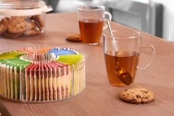 Mepal - Theedoos Rond - Transparant - 6 Vakken - Opbergdoos - Theekist -Koffie Series Winkel 1200x800 25