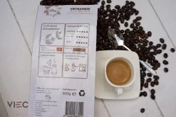 Vietnamese Dark Roast Koffiebonen 500g | 20% Arabica - 80% Robusta | DAM Koffie -Koffie Series Winkel 1200x800 8