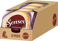 Senseo Cappuccino Choco Koffiepads - 2/9 Intensiteit - 4 X 8 Pads 20 Senseo Cappuccino Choco Koffiepads - 2/9 Intensiteit - 4 X 8 Pads -Koffie Series Winkel 1200x863