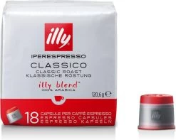 Illy - Iperespresso Koffie Home Classico 6 X 18 Capsules -Koffie Series Winkel 1200x957 1