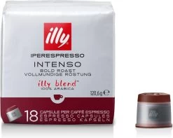 Illy - Iperespresso Koffie Home Intenso 6 X 18 Capsules -Koffie Series Winkel 1200x957 2