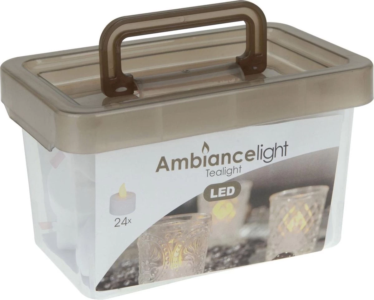 Merkloos Box Met 24 LED-Theelichtjes 9 Merkloos Box Met 24 LED-Theelichtjes - Afbeelding 7