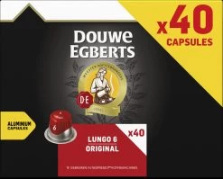 Douwe Egberts Lungo Original Koffiecups (6) - 5 X 40 Koffiecups -Koffie Series Winkel 1200x965 1