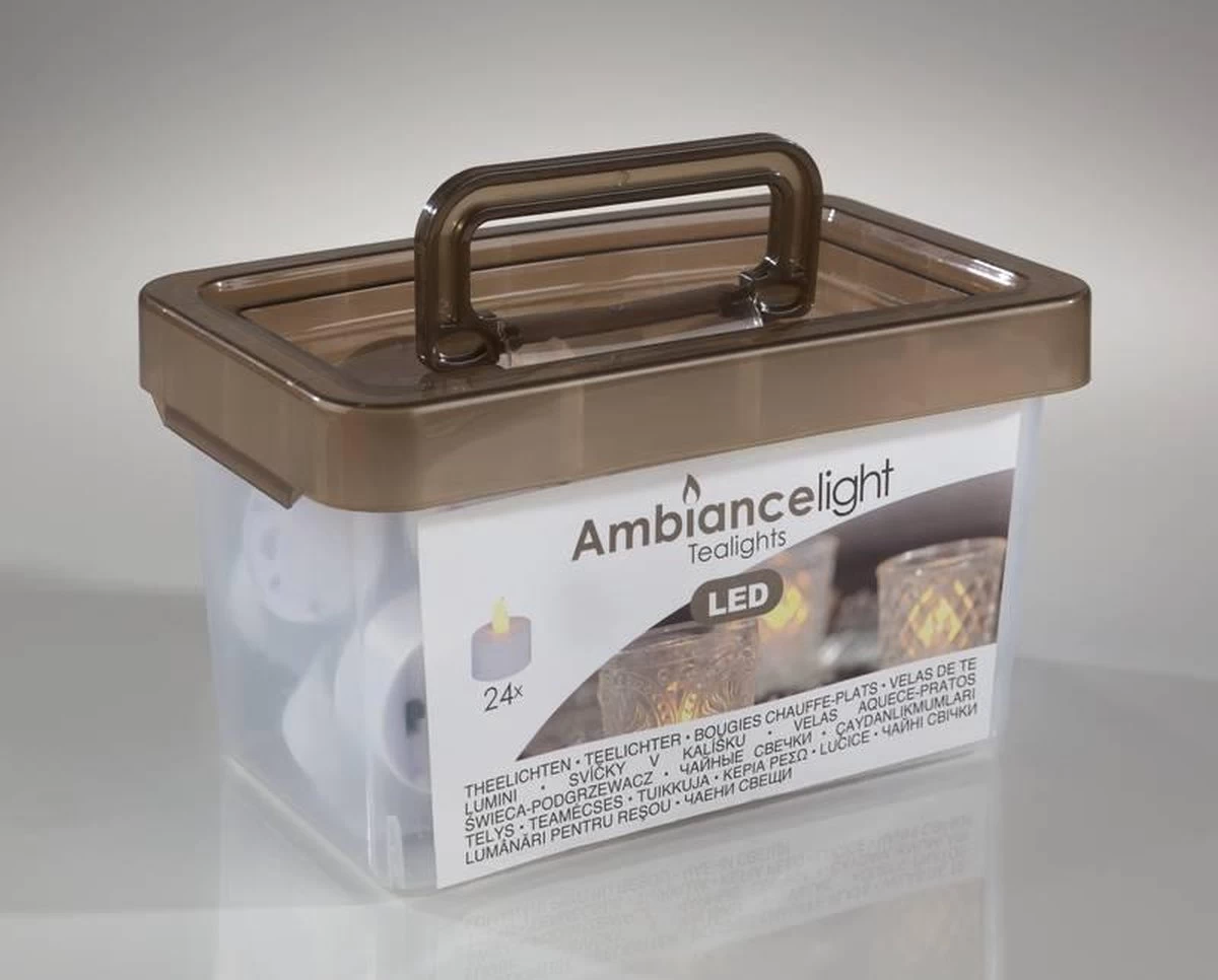 Merkloos Box Met 24 LED-Theelichtjes 7 Merkloos Box Met 24 LED-Theelichtjes - Afbeelding 5