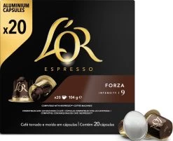 L'OR Espresso Forza Koffiecups - Intensiteit 9/12 - 10 X 20 Capsules -Koffie Series Winkel 1200x975 2