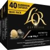 L'OR Espresso Ristretto Koffiecups - Intensiteit 11/12 - 4 X 40 Capsules -Koffie Series Winkel 1200x984 1